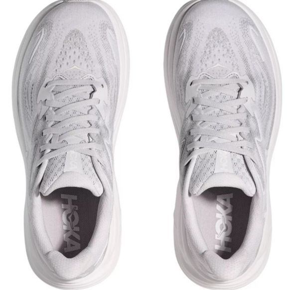 NEW Hoka Light Grey Athletic Sneakers